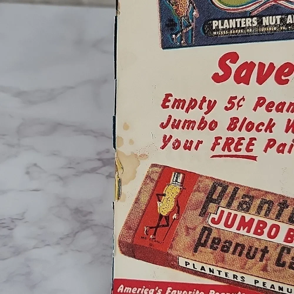 Planters Peanuts Advertising Sales Promo Ad Vintage